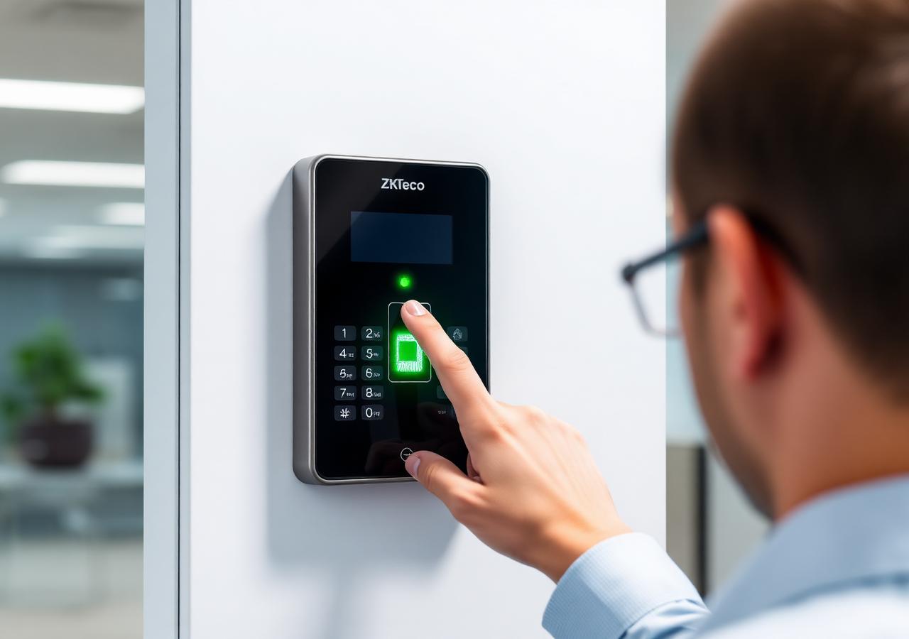 ZKTeco biometric attendance device