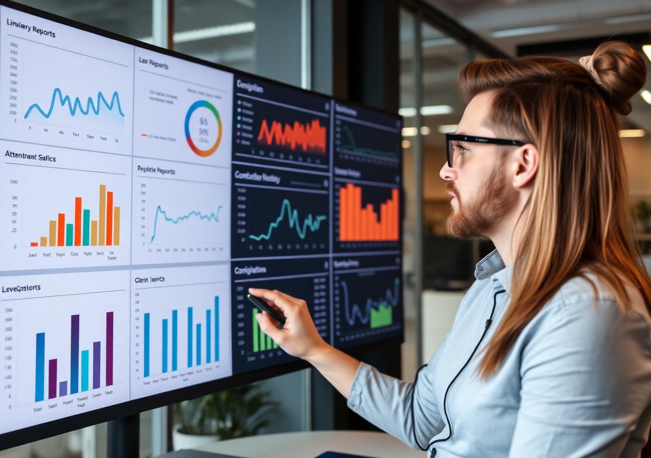 HR analytics dashboard